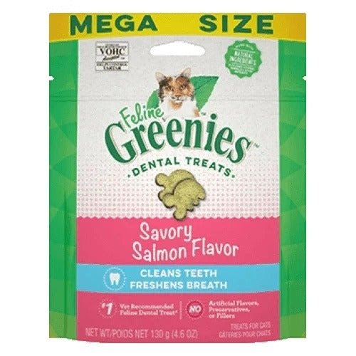 Greenies | 貓隻潔齒餅三文魚味 - SugarPet