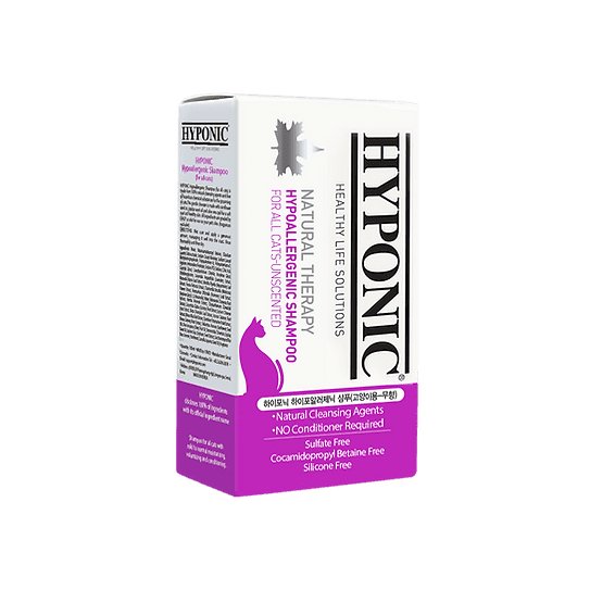 Hyponic | 極致低敏原始無味貓用沖涼液(貓適用) - SugarPet