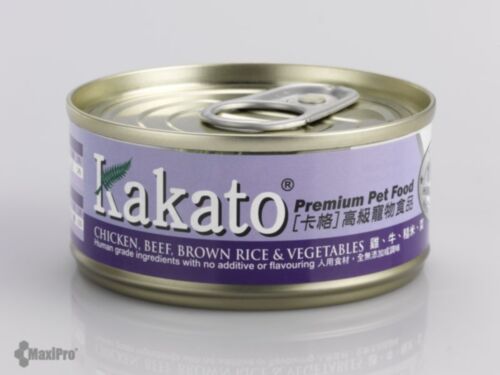 Kakato | 雞+牛+糙米+菜貓狗罐頭 - SugarPet