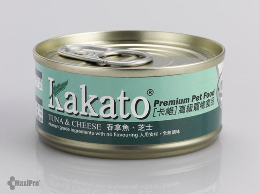 Kakato | 吞拿魚+芝士貓狗罐頭 - SugarPet