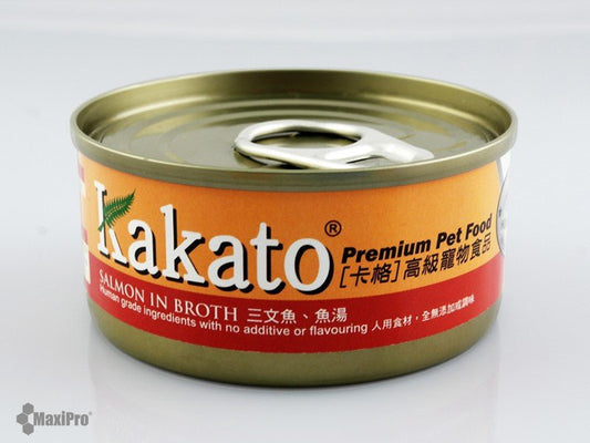 Kakato | 三文魚+魚湯貓狗罐頭 - SugarPet