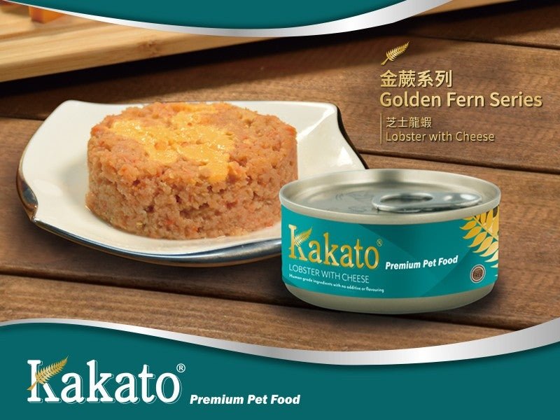 Kakato | 金蕨系列 - 芝士龍蝦貓狗罐頭 70g - SugarPet