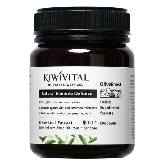 Kiwivital | 橄欖葉草療補充劑 (貓狗食用) - SugarPet