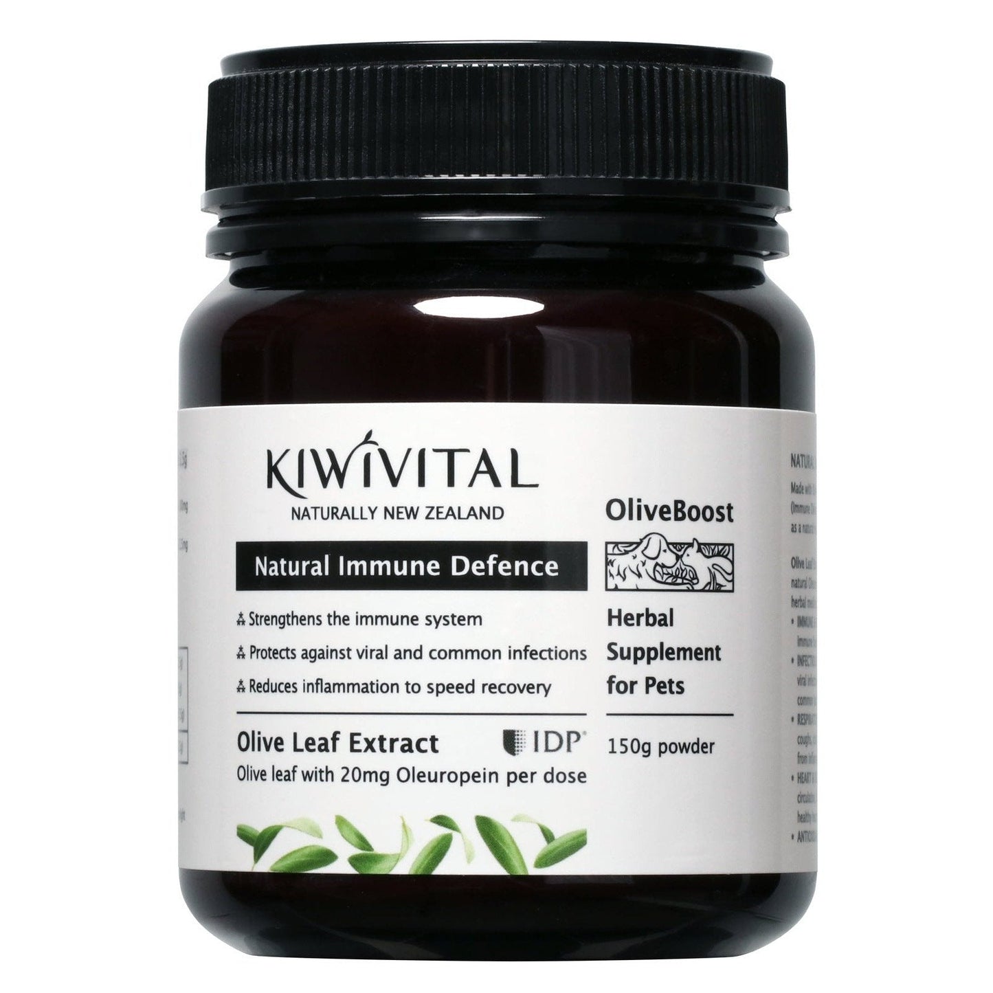 Kiwivital | 橄欖葉草療補充劑 (貓狗食用) - SugarPet
