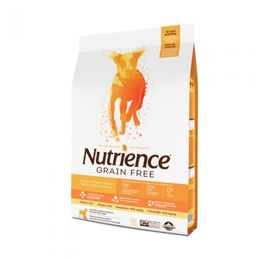 Nutrience | Grain Free 系列火雞+雞肉+鯡魚狗乾糧 - SugarPet