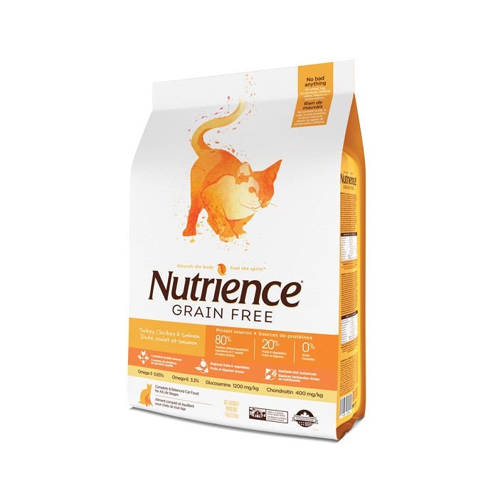 Nutrience | Grain Free 系列火雞+雞肉+鯡魚貓乾糧 - SugarPet