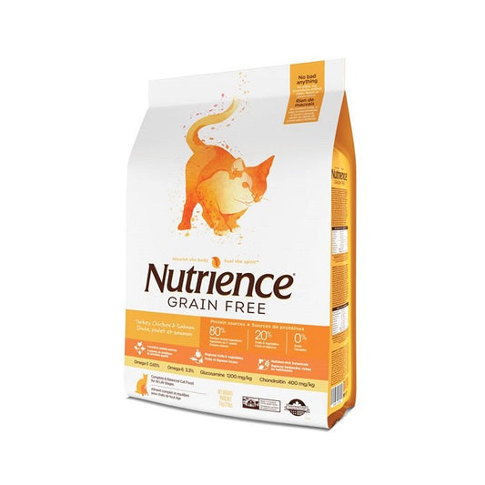 Nutrience | Grain Free 系列火雞+雞肉+鯡魚貓乾糧 - SugarPet