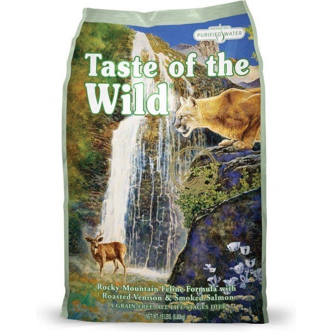 Taste of the Wild | 無穀物鹿肉+煙燻三文魚貓乾糧 - SugarPet