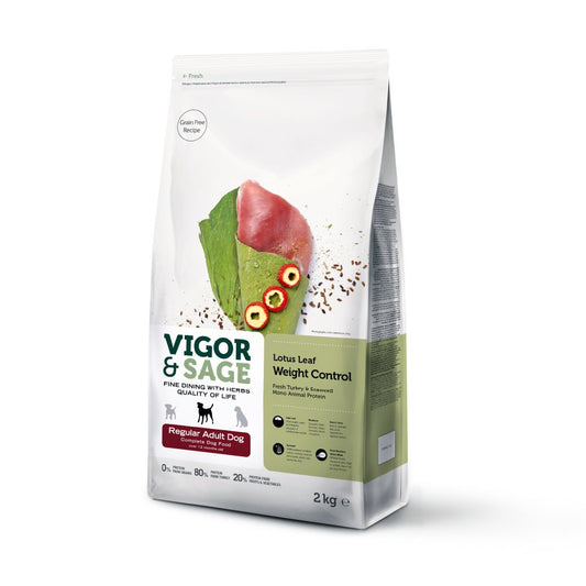 Vigor & Sage | 無穀物荷葉纖體減重狗乾糧 - SugarPet