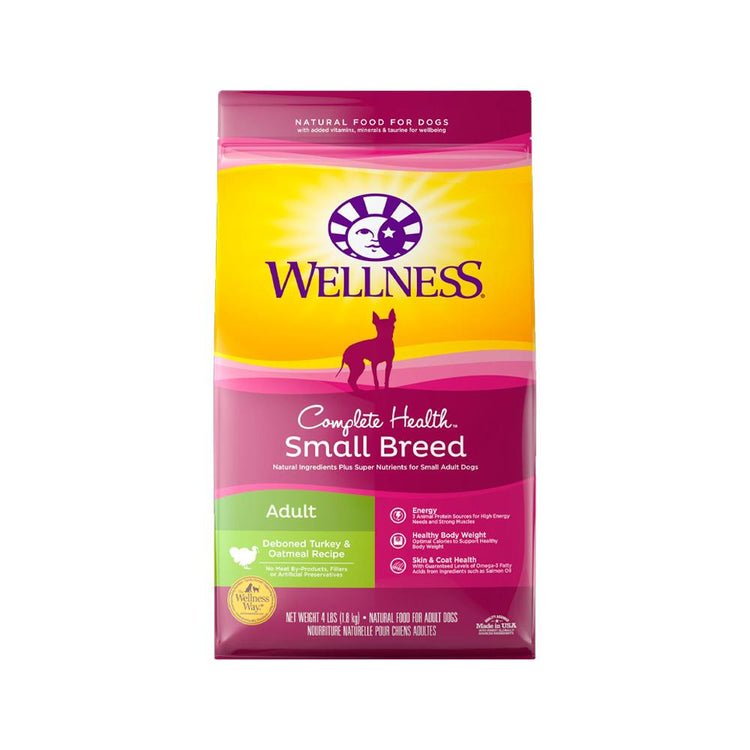 Wellness | Complete Health 火雞+燕麥小型成犬狗乾糧 - SugarPet