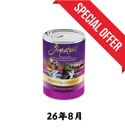 26年8月 | Zignature | 無穀物超級配方狗罐頭 13oz - SugarPet 寵甜