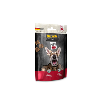 Leonardo & Belcando Dog Food | 溫和風乾零食肉塊系列 90g - 牛肉