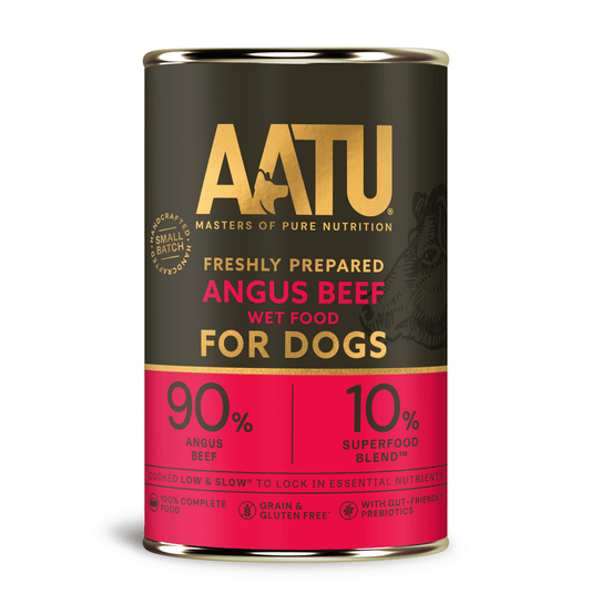 AATU | 安格斯牛肉主食狗罐頭 400g - SugarPet 寵甜