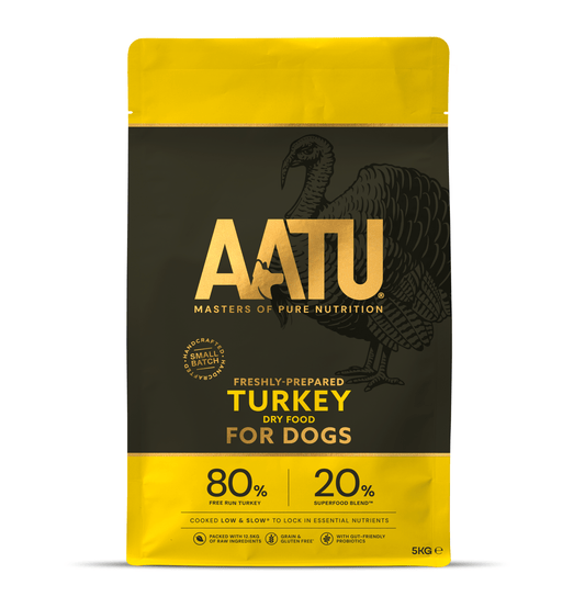 AATU | 無穀物走地自然放養火雞防敏狗乾糧 - SugarPet 寵甜