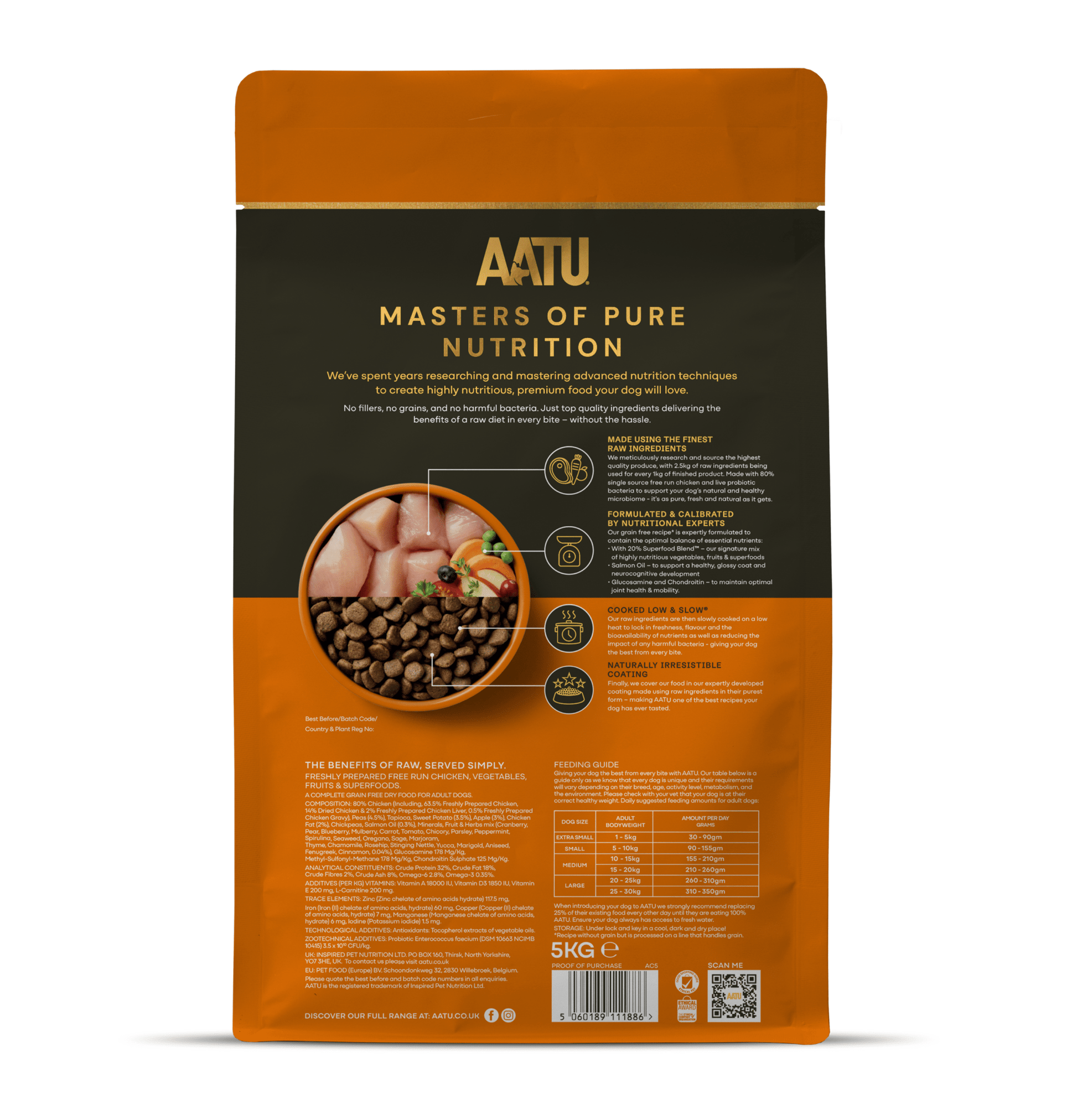 AATU | 無穀物走地雞肉低敏天然狗乾糧 - SugarPet 寵甜