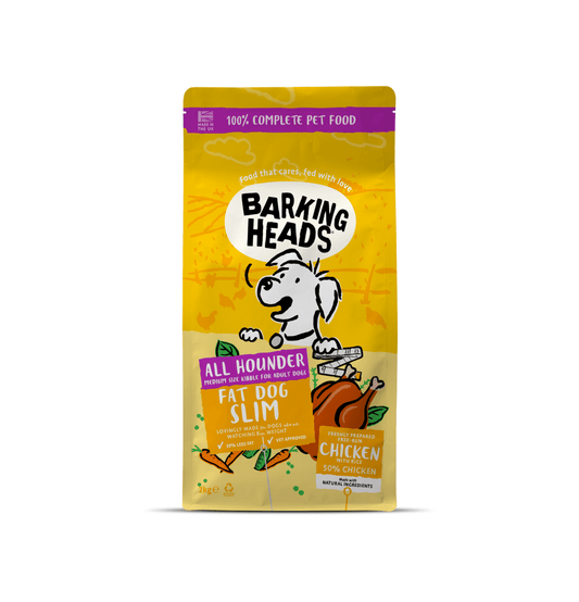 Barking Heads | 纖體之選全天然低卡體控成犬狗乾糧（黃色） - SugarPet 寵甜