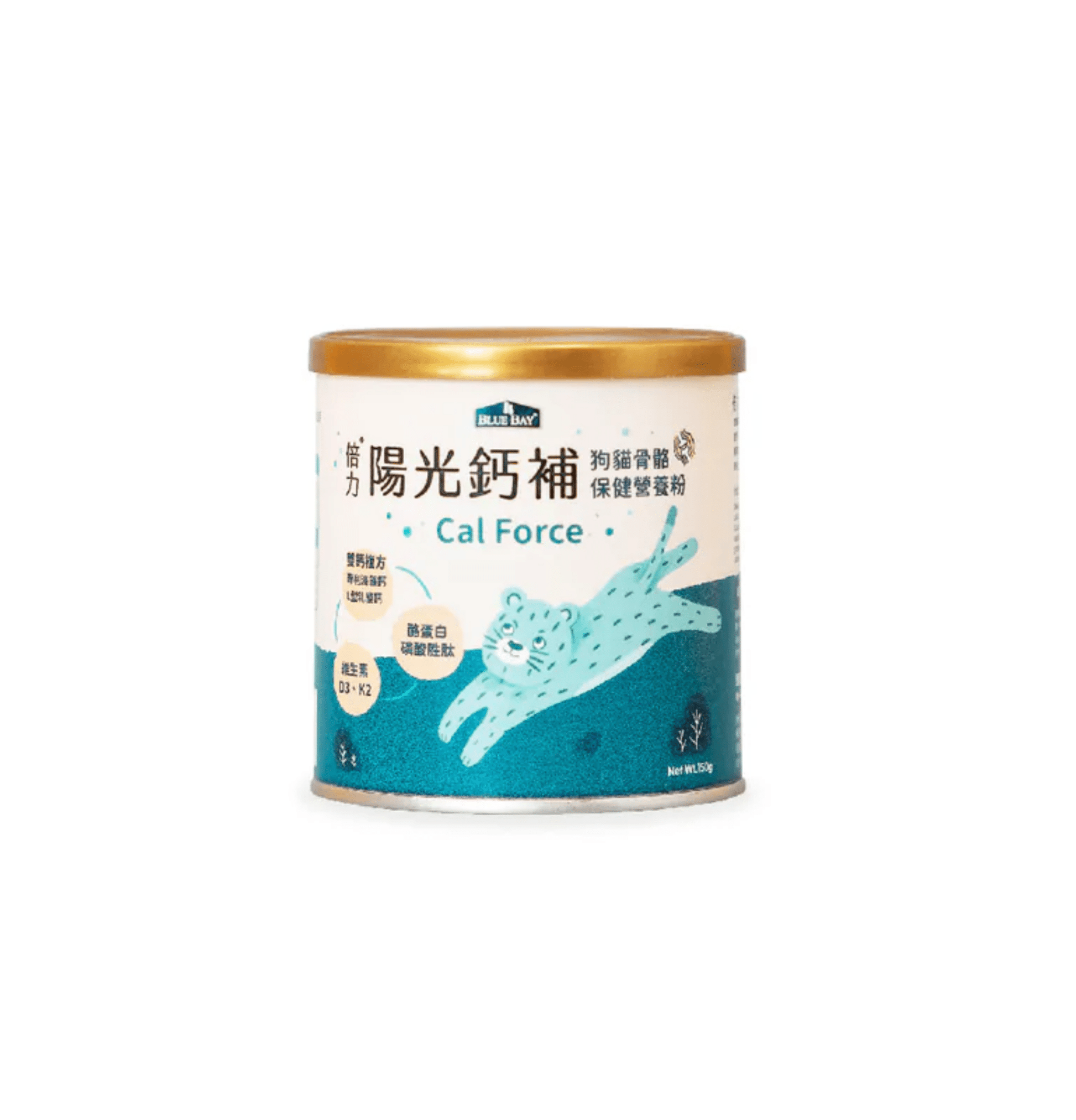 Blue Bay | 倍力陽光鈣補 (關節加強 / 鈣質補充配方)150g（狗食用） - SugarPet 寵甜