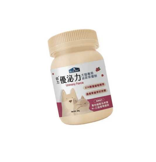 Blue Bay | 優泌力泌尿保健粉 60g （貓狗食用） - SugarPet 寵甜