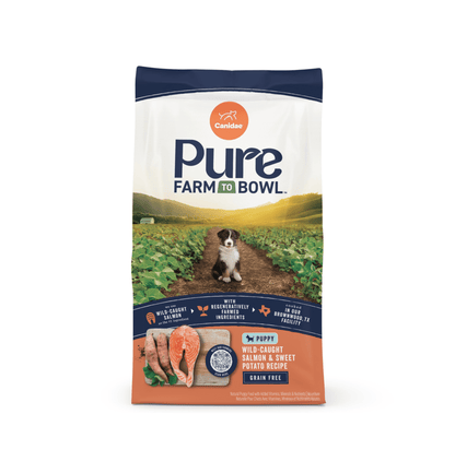Canidae | Pure 無穀物幼犬配方 (三文魚&甜薯)狗乾糧 22lb - SugarPet 寵甜