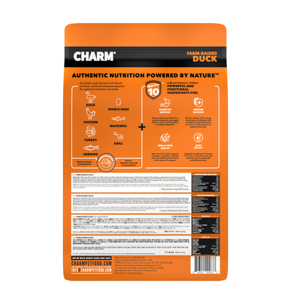 Charm | 無穀物農場鴨狗乾糧