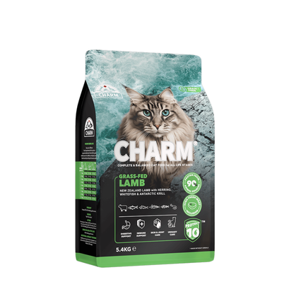 Charm | 無穀物草飼羊肉貓乾糧