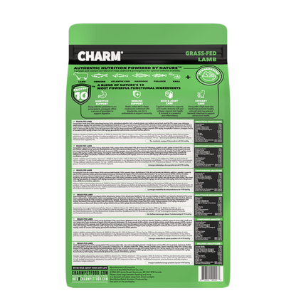 Charm | 無穀物草飼羊肉貓乾糧