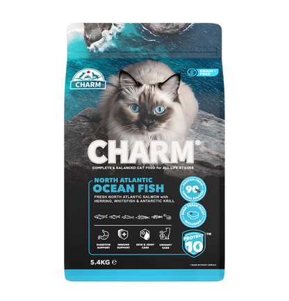Charm | 無穀物海洋魚貓乾糧