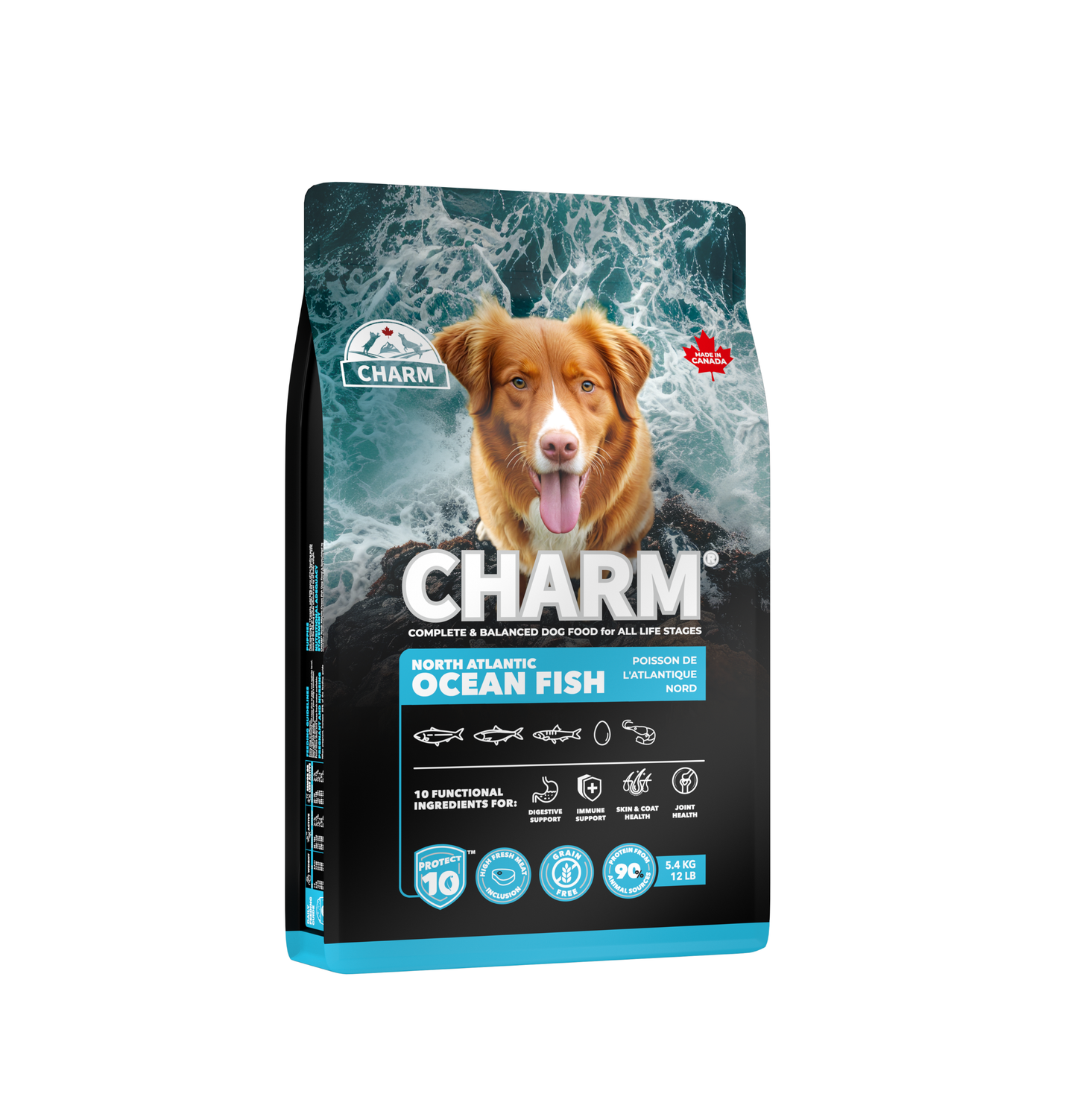 Charm | 無穀物海洋魚狗乾糧