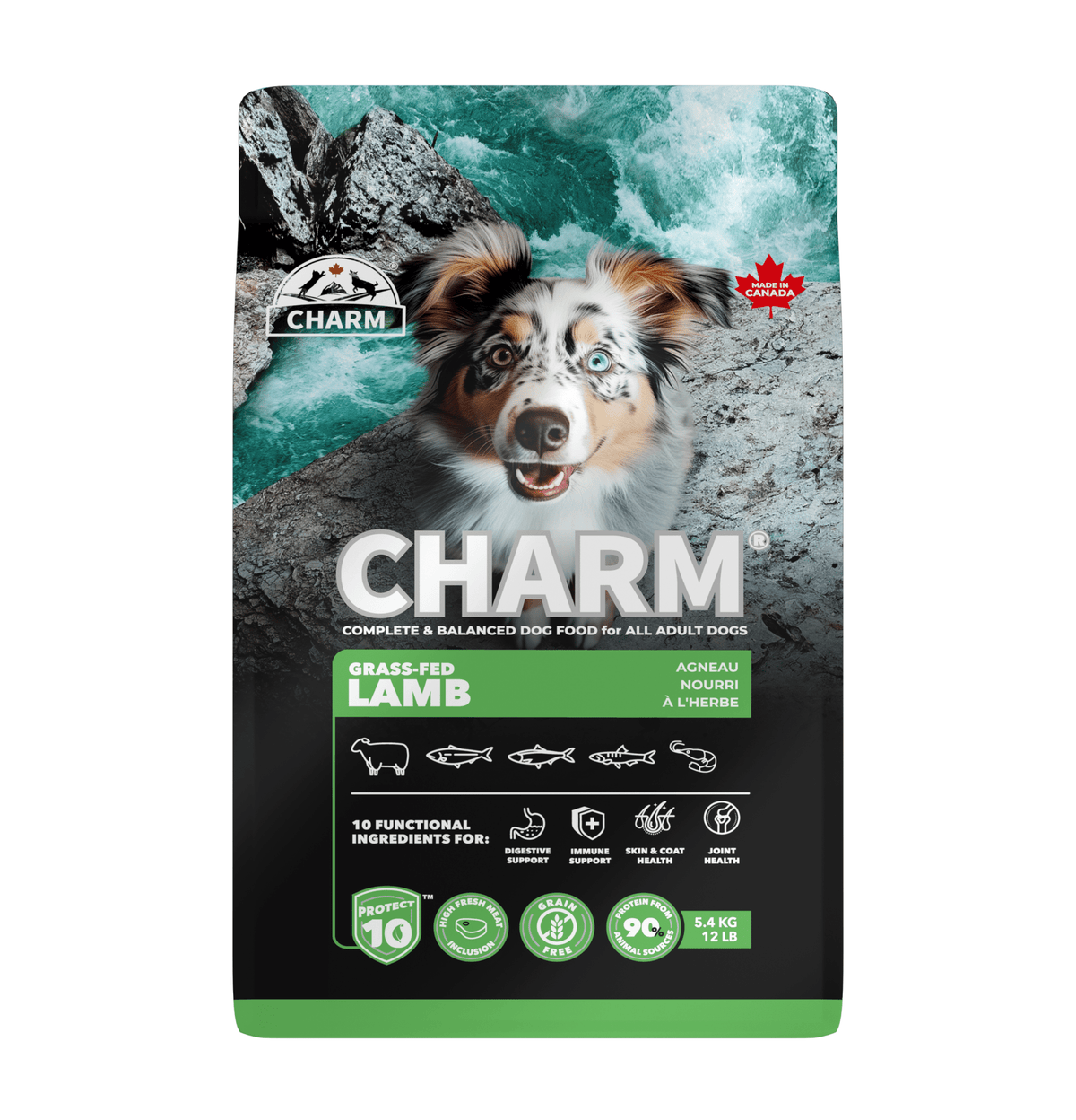 Charm | 無穀物草飼羊狗乾糧 - SugarPet 寵甜