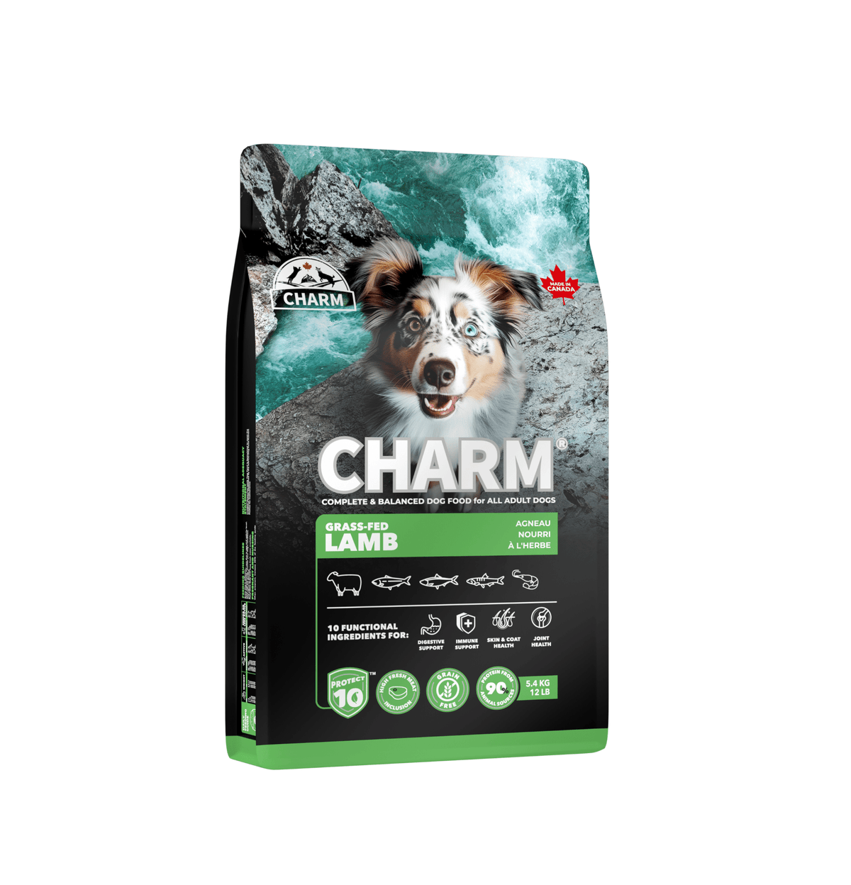 Charm | 無穀物草飼羊狗乾糧 - SugarPet 寵甜