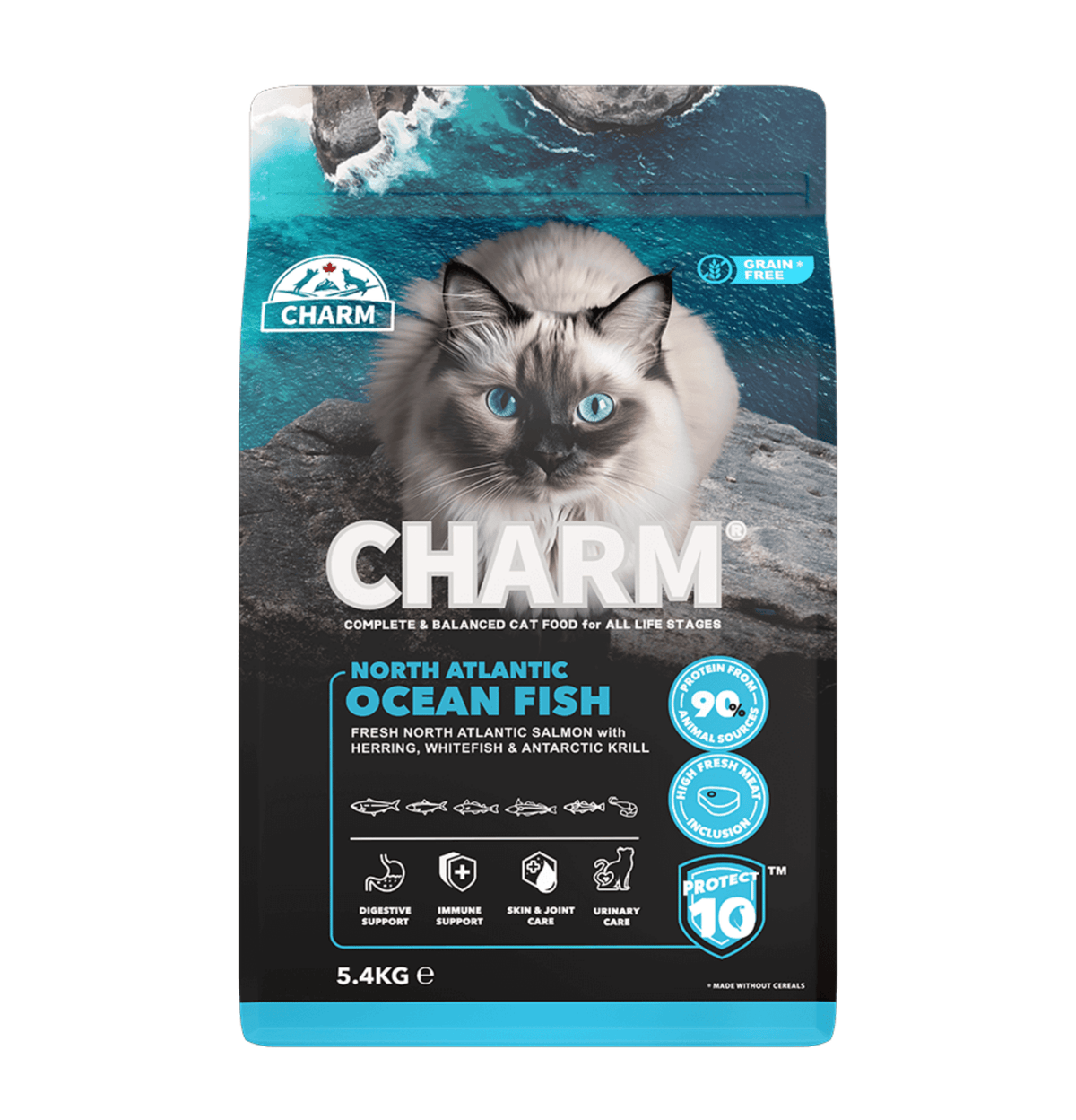 Charm | 無穀物海洋魚貓乾糧 - SugarPet 寵甜