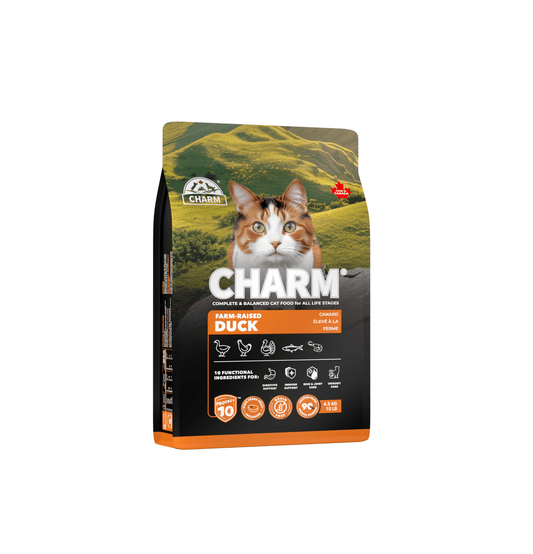 Charm | 無穀物農場鴨肉貓乾糧 - SugarPet 寵甜