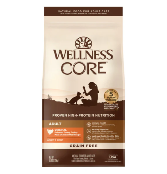 Wellness | Core 無穀物經典原味火雞拼雞肉貓乾糧