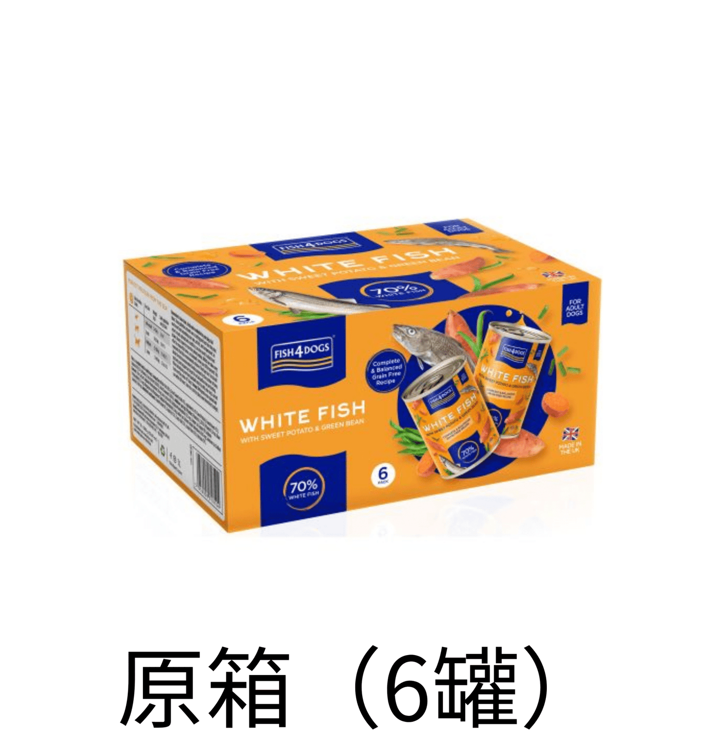 Fish4Dogs | 全配方深海魚主食狗罐頭 395g - SugarPet 寵甜