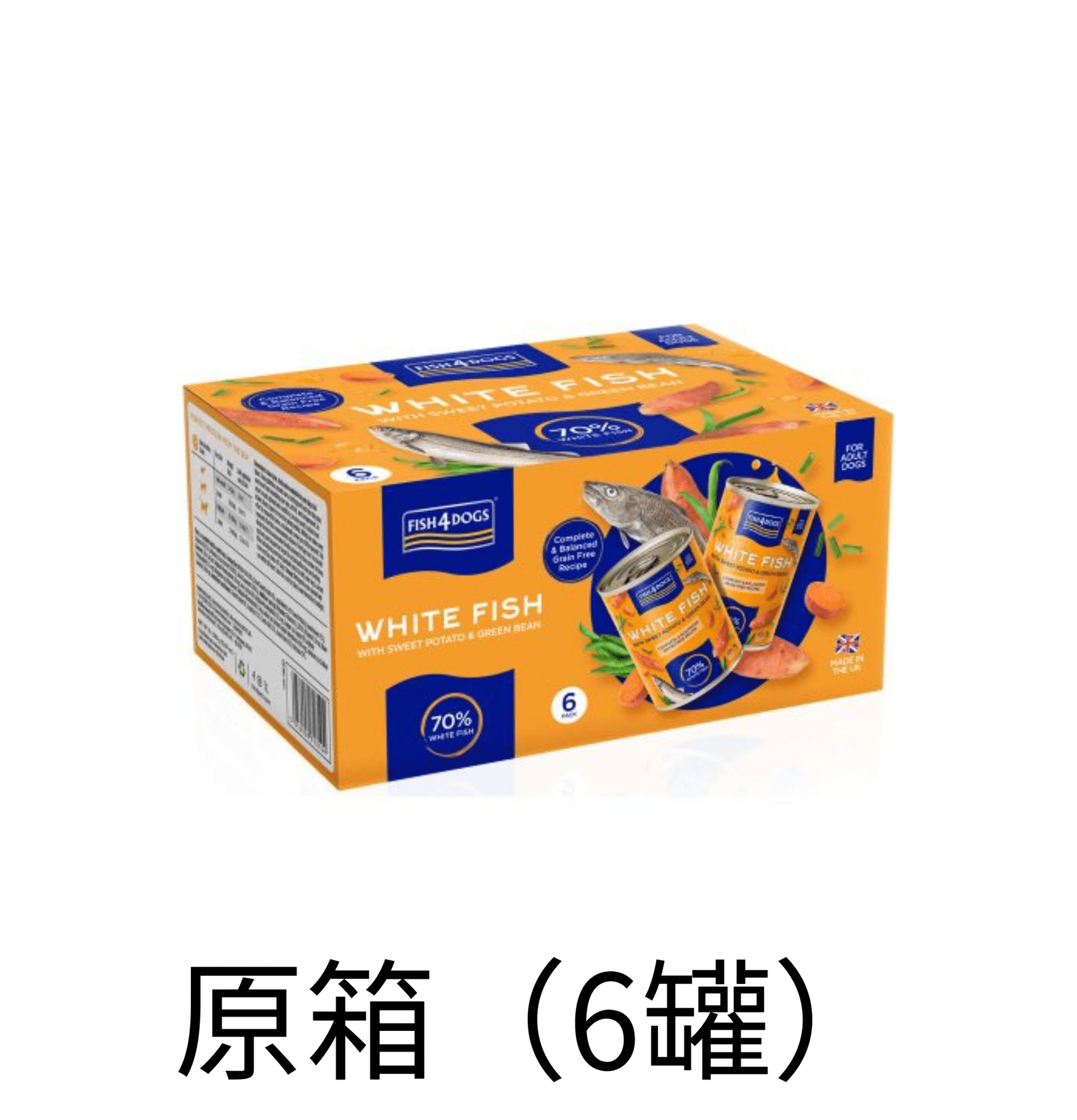 Fish4Dogs | 全配方深海魚主食狗罐頭 395g - SugarPet 寵甜