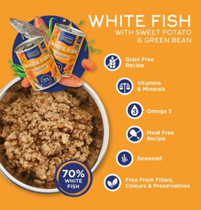 Fish4Dogs | 全配方深海魚主食狗罐頭 395g - SugarPet 寵甜