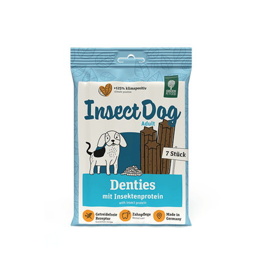 Green PetFood | InsectDog Denties 蟲製蛋白潔齒骨 180g - SugarPet 寵甜