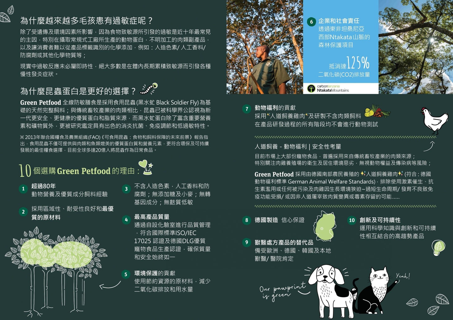 Green PetFood | InsectDog Hypoallergen 蟲製防皮膚過敏狗乾糧 - SugarPet 寵甜