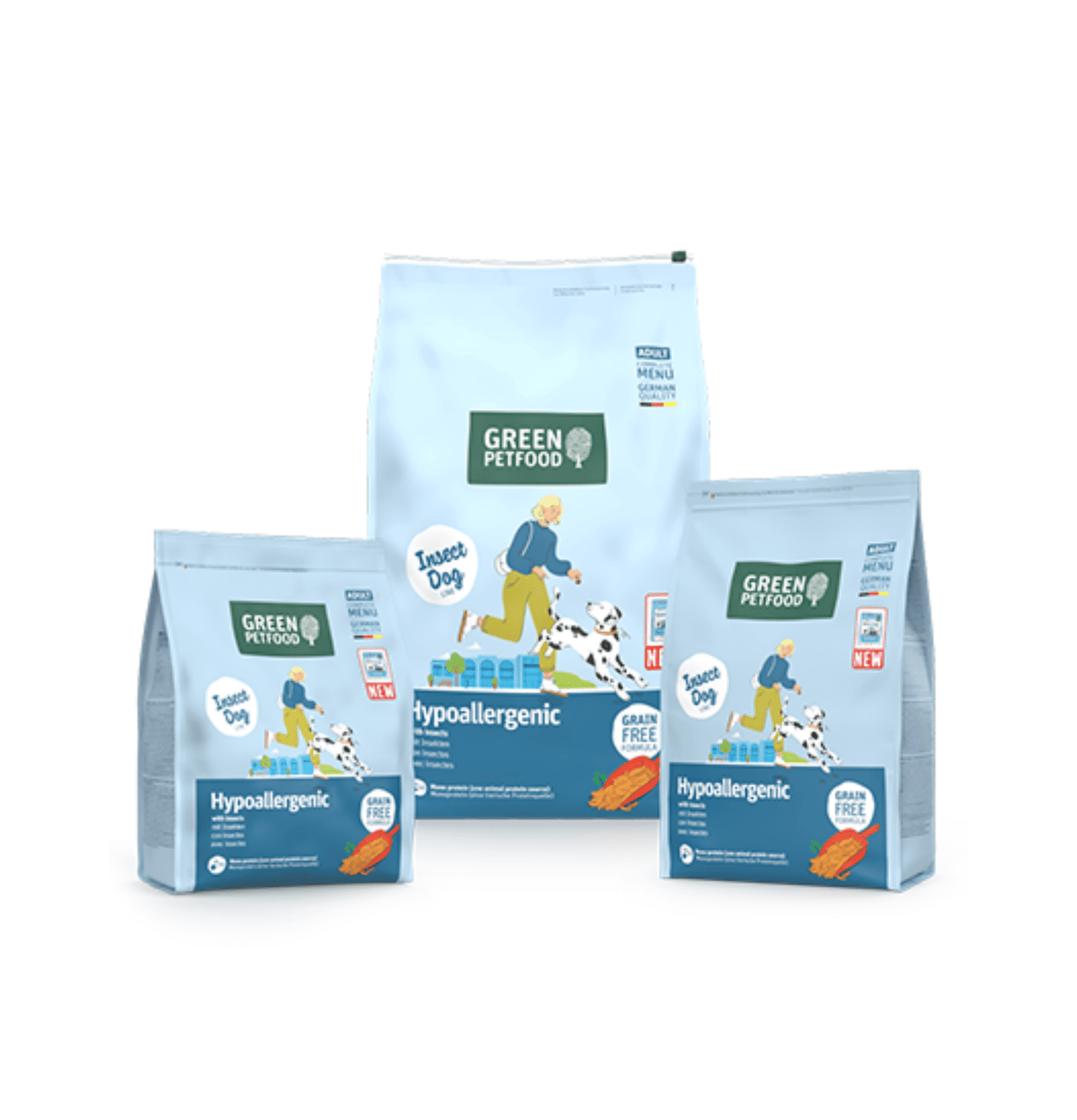 Green PetFood | InsectDog Hypoallergen 蟲製防皮膚過敏狗乾糧 - SugarPet 寵甜