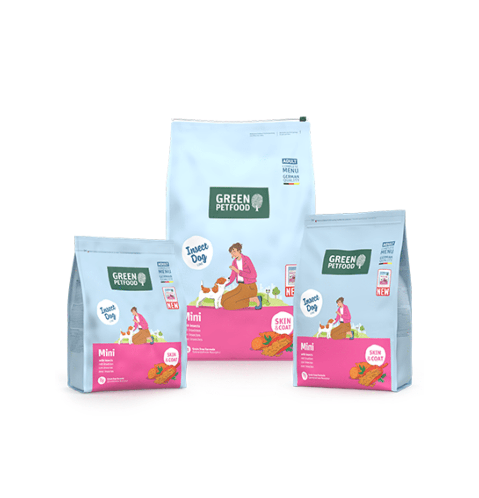 Green PetFood | InsectDog Mini 無穀物蟲製皮膚防敏狗乾糧 - SugarPet 寵甜
