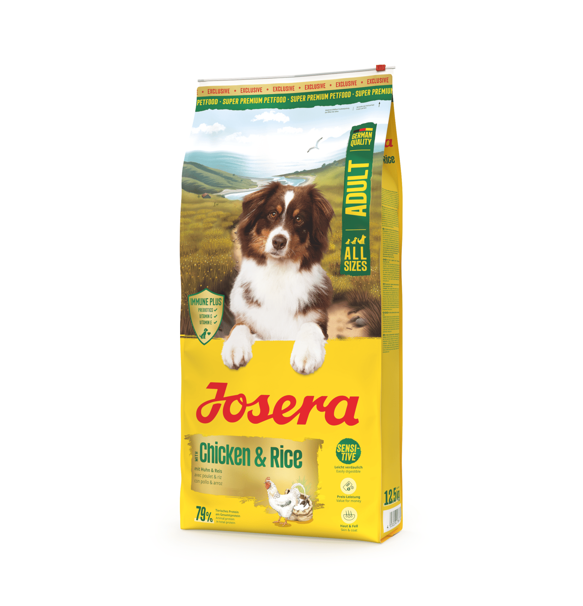 Josera | Chicken & Rice 雞肉狗乾糧 12.5kg - SugarPet 寵甜