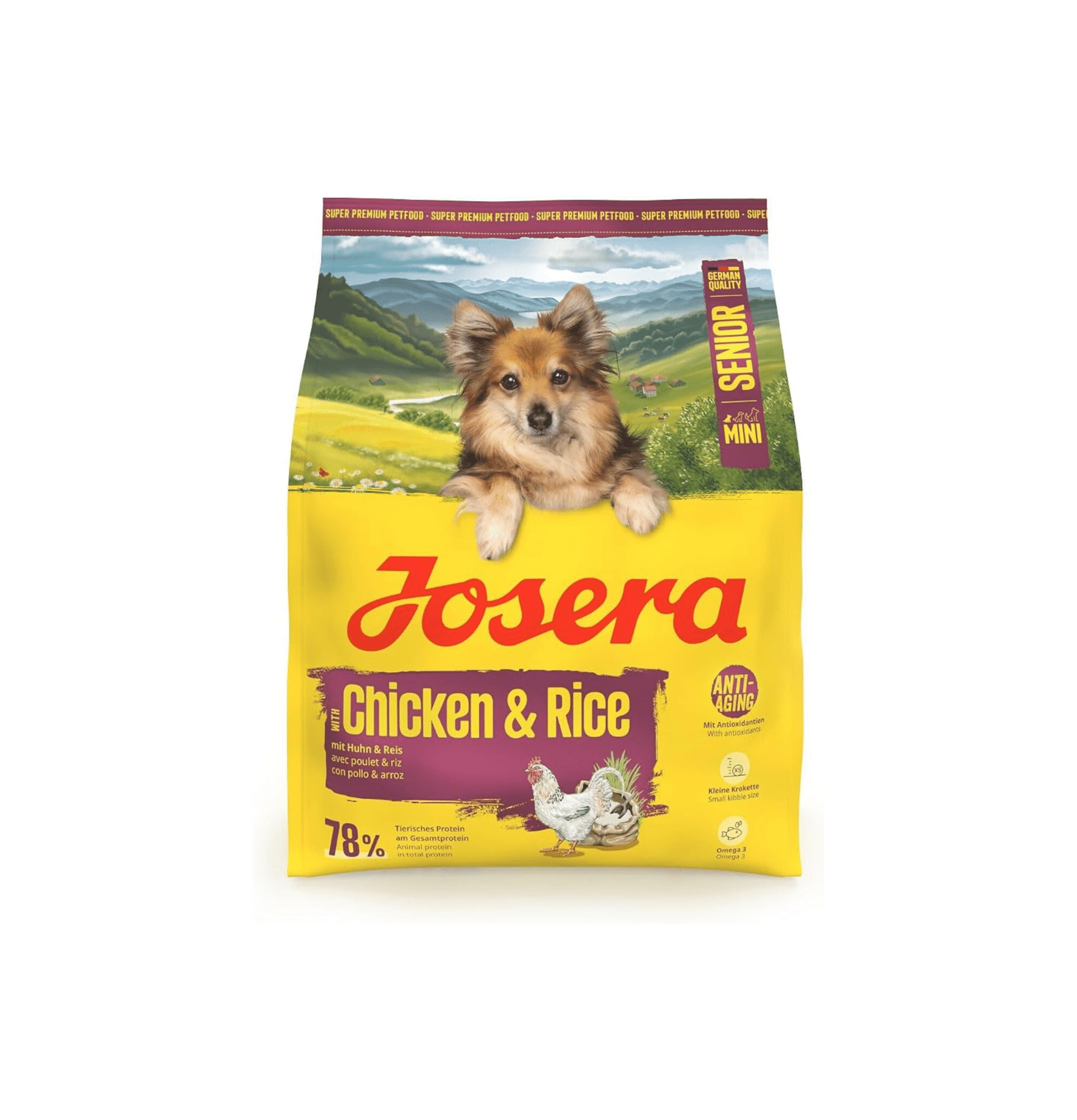 Josera | Mini Senior 老犬糧 (細粒) 3kg - SugarPet 寵甜