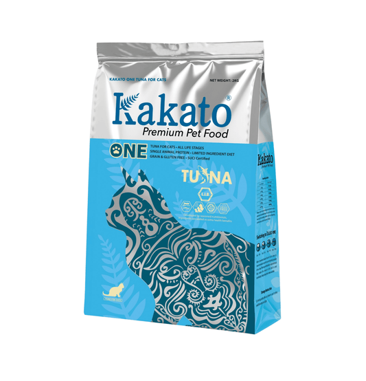 Kakato | 專一蛋白系列無穀物吞拿魚貓乾糧 2kg - SugarPet 寵甜