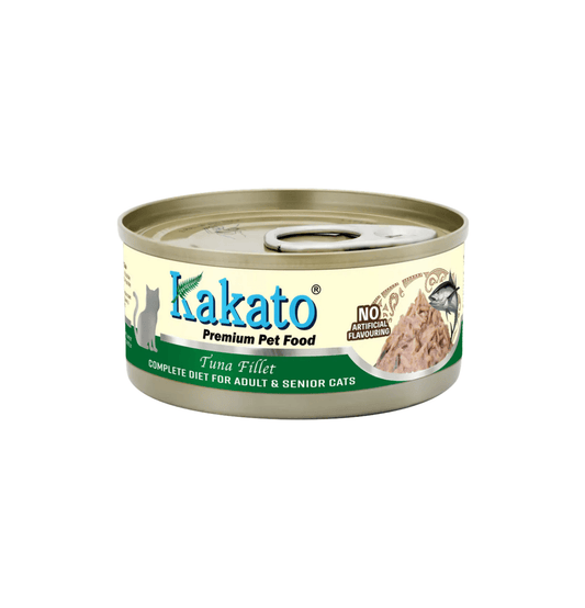 Kakato | 單一動物蛋白系列全營養主食貓罐頭（吞拿魚）70g - 成貓・高齡貓配方 - SugarPet 寵甜