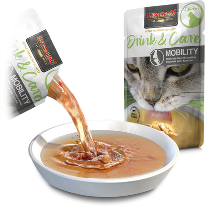 Leonardo & Belcando Cat Food | 貓濕糧湯包系列 Drinks - 雞肉配方(關節呵護） 40g - SugarPet 寵甜