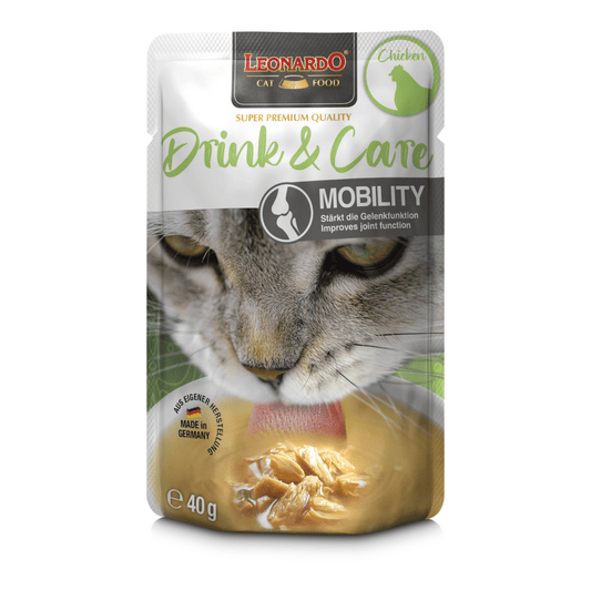 Leonardo & Belcando Cat Food | 貓濕糧湯包系列 Drinks - 雞肉配方(關節呵護） 40g - SugarPet 寵甜