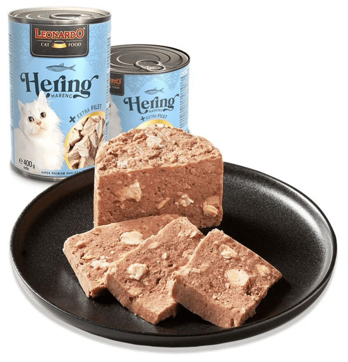 Leonardo & Belcando Cat Food | Extra Fillet 菲力御品·厚切純享罐 - 鯡魚+額外火雞肉片配方成貓罐頭 200g Herring + extra Filet - SugarPet 寵甜