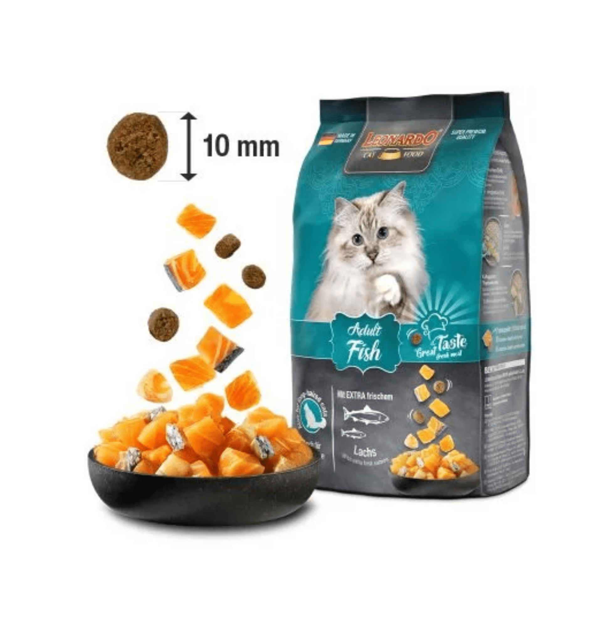 Leonardo & Belcando Cat Food | 魚肉貓乾糧 - SugarPet 寵甜
