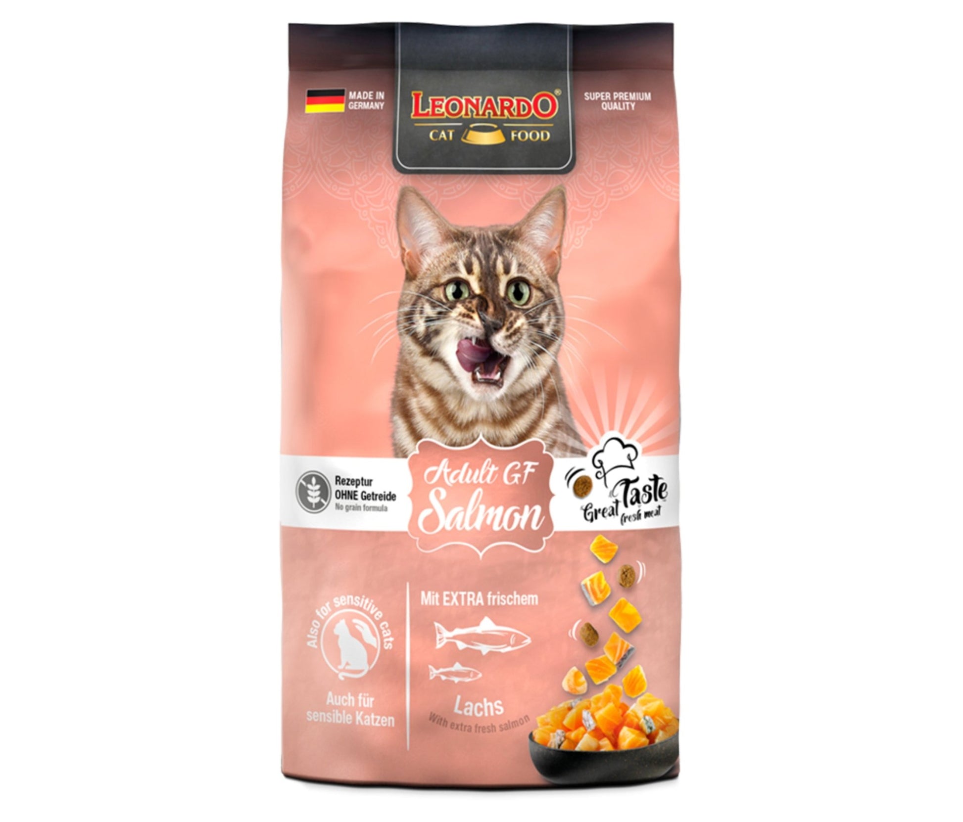 Leonardo & Belcando Cat Food | 無穀物三文魚成貓糧 - SugarPet 寵甜