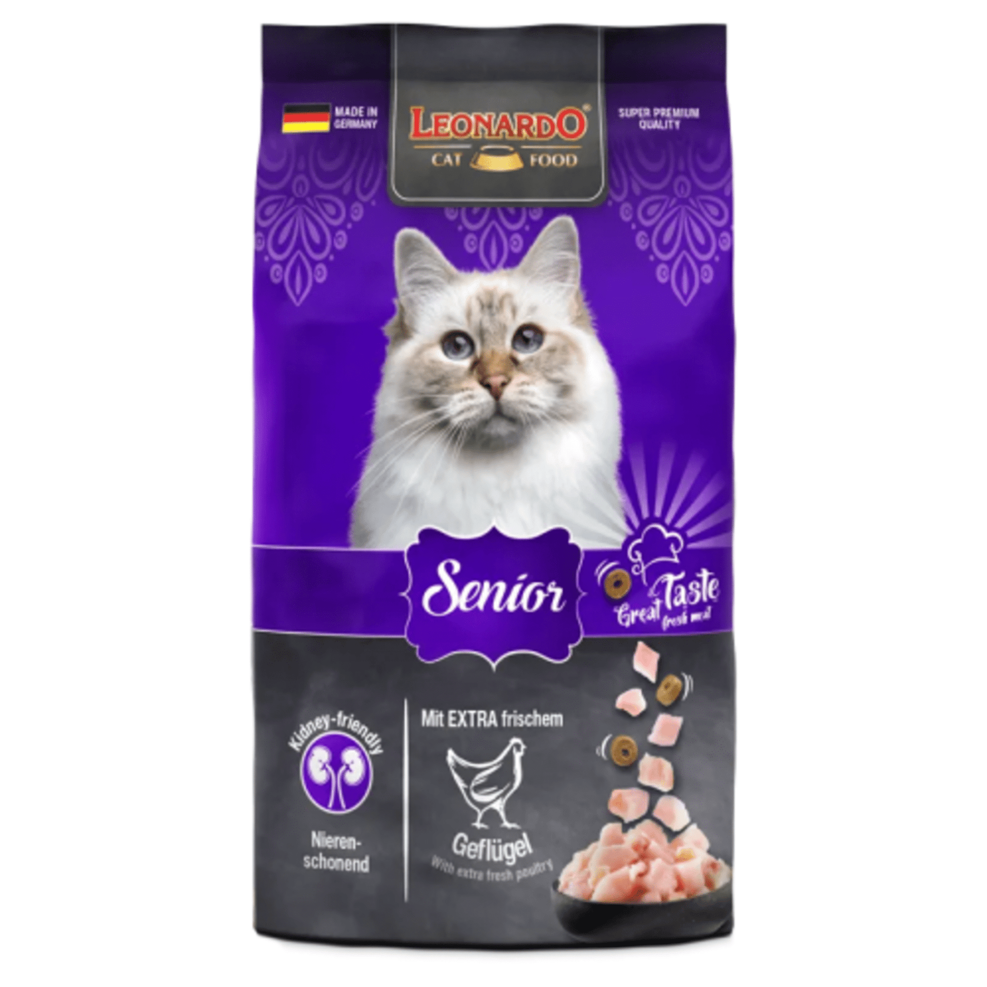 Leonardo & Belcando Cat Food | 家禽配方老貓糧 - SugarPet 寵甜